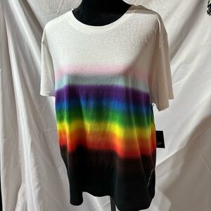 Simply Vera Vera Wang Metallic Mayhem Shirt Size XL NWT